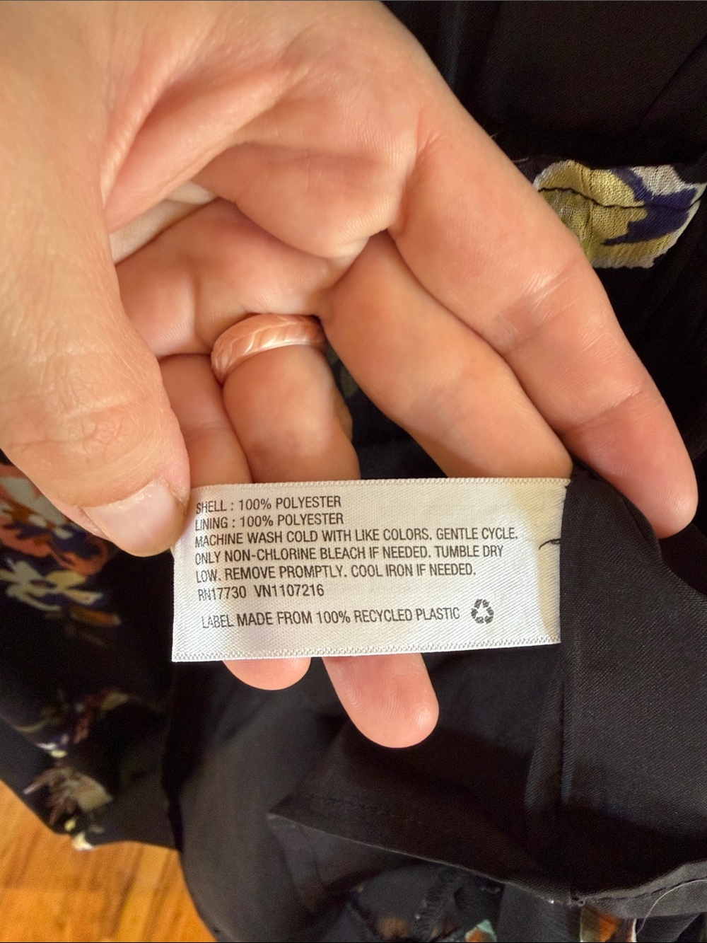 Liz Lange for Target Black Floral Midi Sundress - Picture 4 of 5